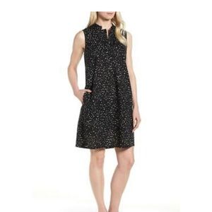 Eileen Fisher women’s black white dress
